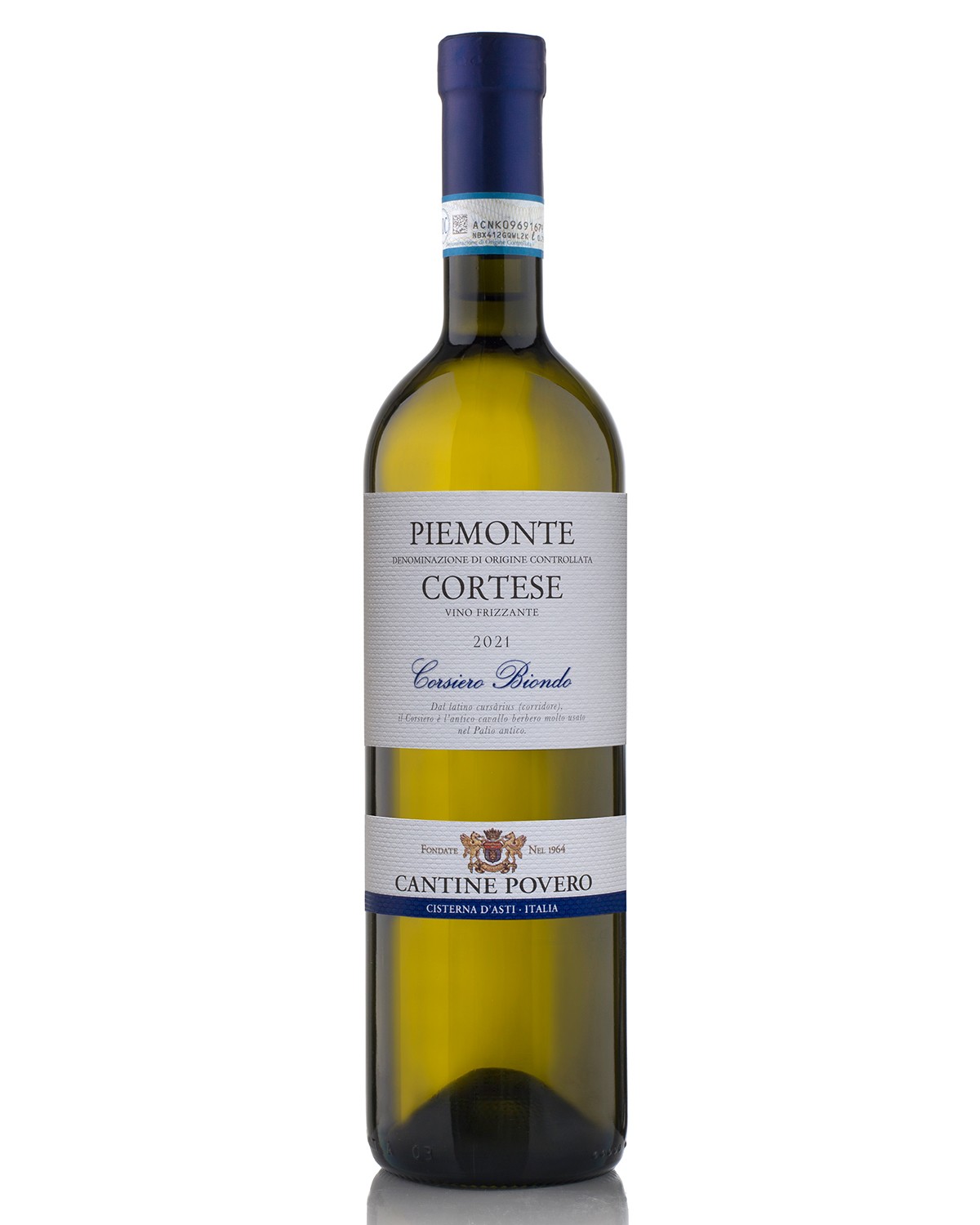 Corsiero Biondo Cortese (semi-mousserend)