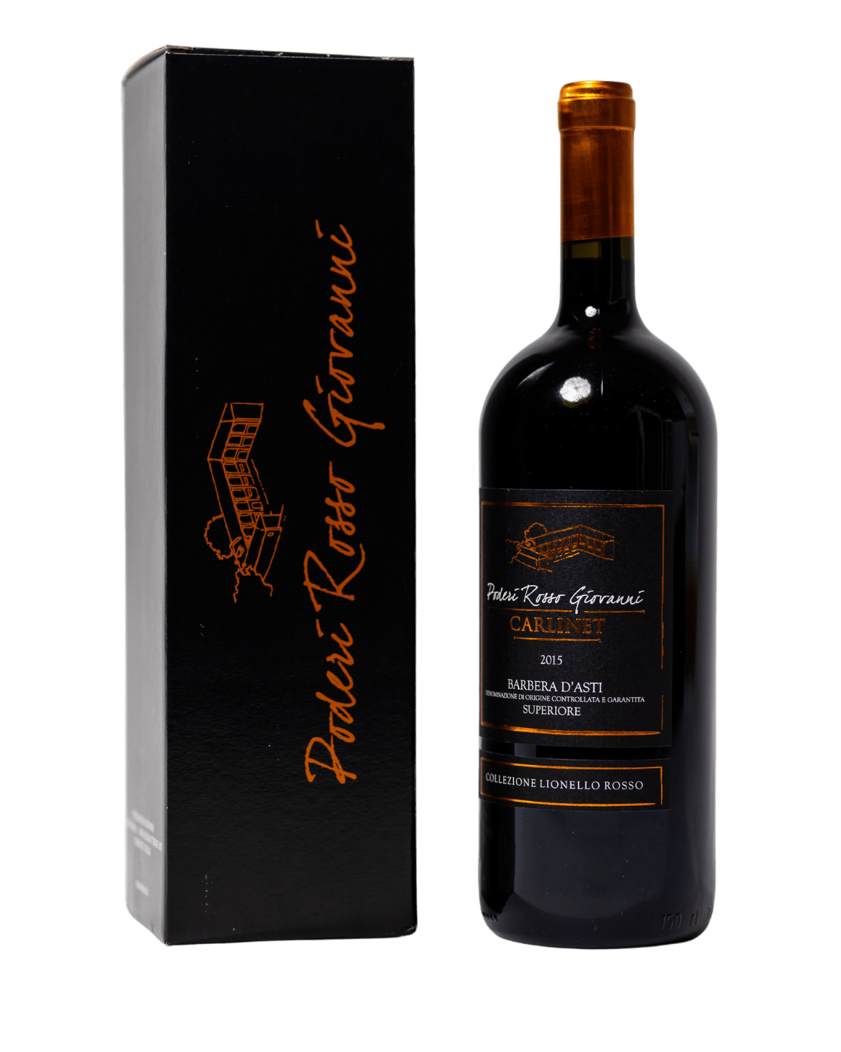 Barbera d' Asti Carlinet Superiore Magnum (1,5L) incl. bewaardoos